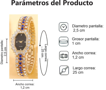 Golden Star QUARTZ - El Reloj que refleja Tu Estilo y Elegancia